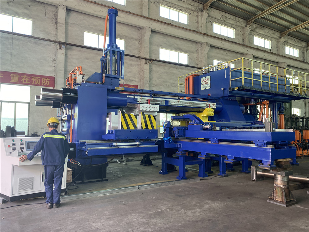 Aluminum extrusion press